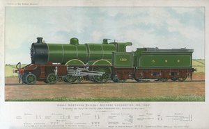 Locomotora del Gran Expreso del Norte