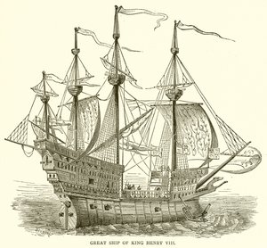 Gran barco del rey Enrique VIII de English School