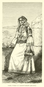 Mujer griega de Hagios-Vasilios, Arcadia de English School