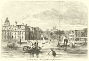 Hospital de Greenwich, un hogar para marineros ancianos y heridos de English School