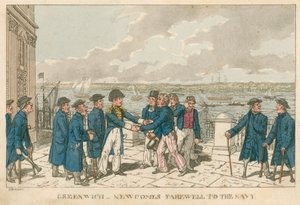 Greenwich, Londres - Despedida de Newcome a la Marina