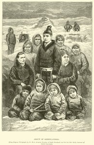Grupo de groenlandeses de English School