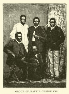 Grupo de cristianos cafres de English School