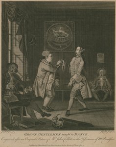 Caballeros adultos aprendiendo a bailar de English School