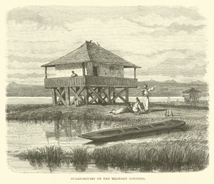 Casas de guardia en los confines militares de English School