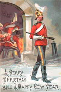 Guardia militar, Tarjeta de Navidad de English School