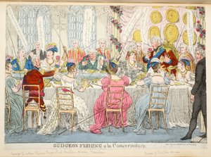 Pesca de gobios a la Conservatorio, pub. 1811 de English School