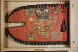 Guión de los Dragones Ligeros 21 del Marqués de Granby, c.1760