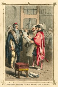 Guttenberg, Schoeffer y Fust, los inventores de la imprenta de English School