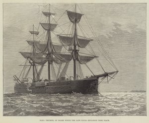 HMS Triumph, a Bordo del cual tuvo lugar la Explosión Fatal de English School