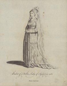 Hábito de una dama noble de Siria en 1581