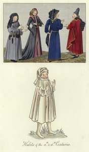 Hábitos de los siglos XV y XVI de English School