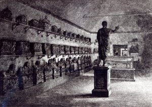 Sala del Arringatore, Museo Etrusco, Florencia