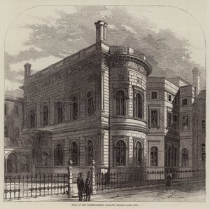 Salón de la Compañía de Tejedores, Mincing-Lane, Ciudad de English School