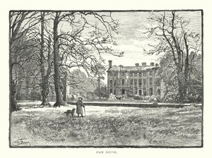 Ham House (grabado) de English School