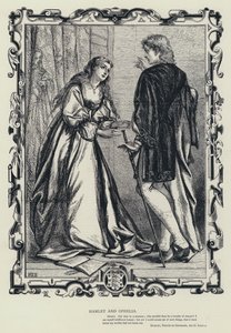 Hamlet y Ofelia, Hamlet, Príncipe de Dinamarca, Acto iii, Escena 1 de English School