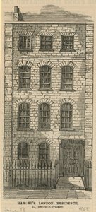 Residencia de Handel en Londres, 57 Brooke Street de English School