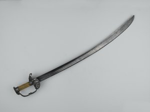 Espada colgante, circa 1640 de English School