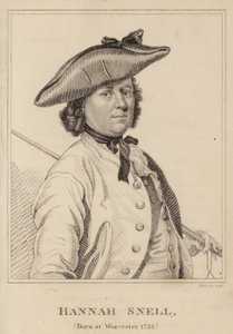 Hannah Snell, Nacida en Worcester 1723 de English School