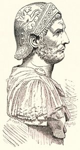 Aníbal, ilustración de la Historia de Roma de Victor Duruy, publicada en 1884 de English School