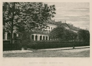 Hanover Terrace, Regents Park, Londres de English School