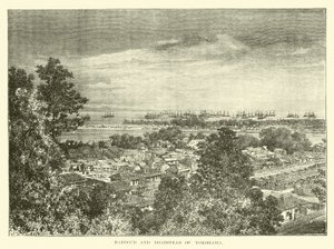 Puerto y rada de Yokohama de English School