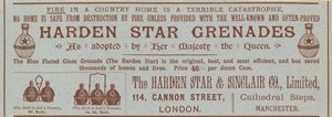 Harden Star Granades, anuncio de English School