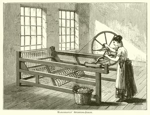Spinning-Jenny de Hargreaves de English School