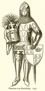 Hartman von Kroneberg. 1372 de English School