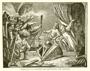 Hartmann de Siebeneichen personifica al emperador