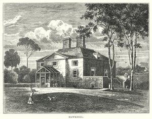 Hawkhill (grabado) de English School