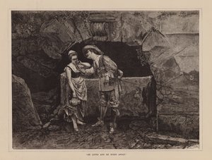 "Ama y se aleja" (grabado) de English School