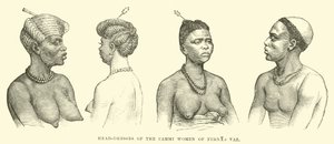 Tocados de las mujeres Cammi de Fernao Vaz de English School