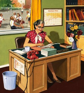 Directora de una escuela de English School