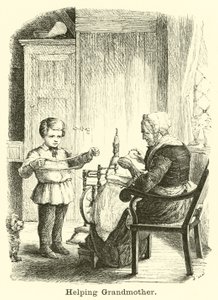 Ayudando a la abuela de English School