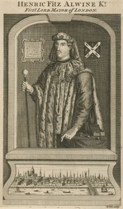 Henric Fitz Alwine, primer Alcalde de Londres de English School