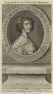Henrietta Maria, Reina de Carlos I de English School