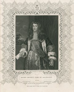 Henry Bennet, primer conde de Arlington, de 