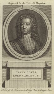 Henry Boyle, Lord Carleton de English School