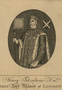 Henry Fitzalwine, Primer Alcalde de Londres de English School