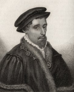 Henry Howard, Conde de Surrey, grabado por Rivers, de 