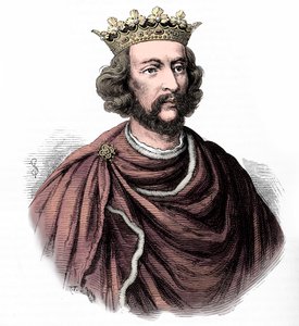 Enrique III de Inglaterra, ilustración de "Cassell