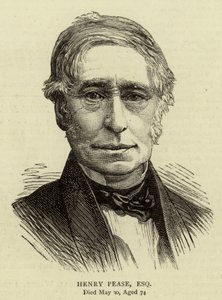 Henry Pease, Esquire (grabado) de English School