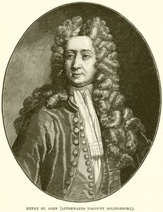 Henry St. John (posteriormente Vizconde Bolingbroke)