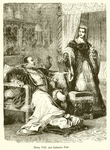 Enrique VIII y Catalina Parr de English School