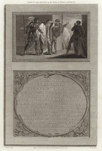 Enrique VI capturado por los Condes de Warwick y Marche