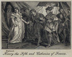 Enrique V y Catalina de Francia de English School