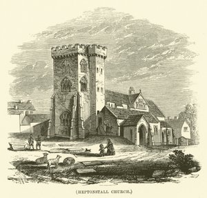 Iglesia de Heptonstall (grabado)