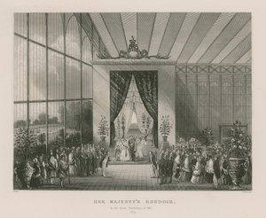 Boudoir de Su Majestad en la Gran Exposición de 1851 de English School