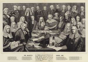 Los jueces de Su Majestad de English School
